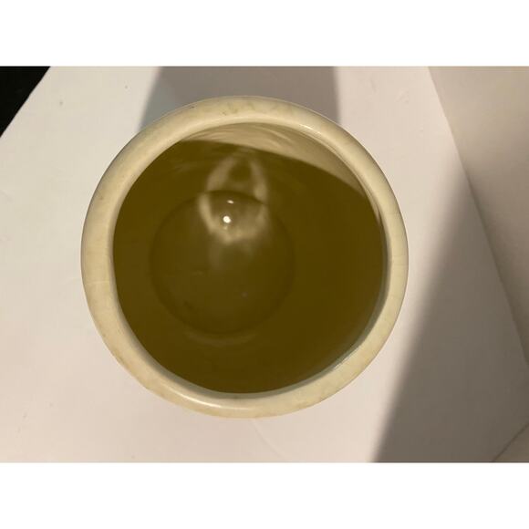 Vintage Vibrant Blue & White Ginger Jar, Handmade, Crazing present, No Damage - Picture 4 of 4